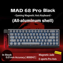 MADLIONS Mad 60he Mad60HE Mad 68HE Mechanical Keyboard Magnetic Switch Wired Hot Swap 8K Polling Rate Customized Gaming keyboard
