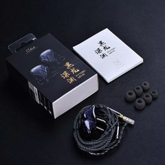 Kinera Celest Wyvern Black-10mm LCP Diaphragm Dynamic Driver In-Ear Monitors HiFi Earphone