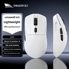 SMAILWOLF M3 Bluetooth Wireless Gaming Mouse with PAW3311 Sensor