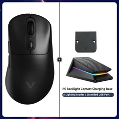 Rapoo VT3SE/VT3SE PLUS Wireless Gaming Mouse 59g Lightweight 1KHz Polling Rate 12000DPI 9 Programmable Buttons Optical Sensor