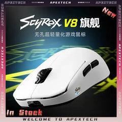 Scyrox V8 36g Ultra-Light Wireless Gaming Mouse Tri-Mode 30000DPI PAW3950 Sensor RGB Macro FPS Esports Lightweight Mouse Gifts