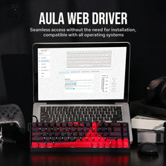 AULA WIN60 WIN68 HE Magnetic Keyboards Esports Rapid Trigger 8K Return RGB Hotswap Wired Gaming Mechanical Keyboard for Pc Gamer