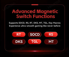 MADLIONS Mad 60he Mad60HE Mad 68HE Mechanical Keyboard Magnetic Switch Wired Hot Swap 8K Polling Rate Customized Gaming keyboard