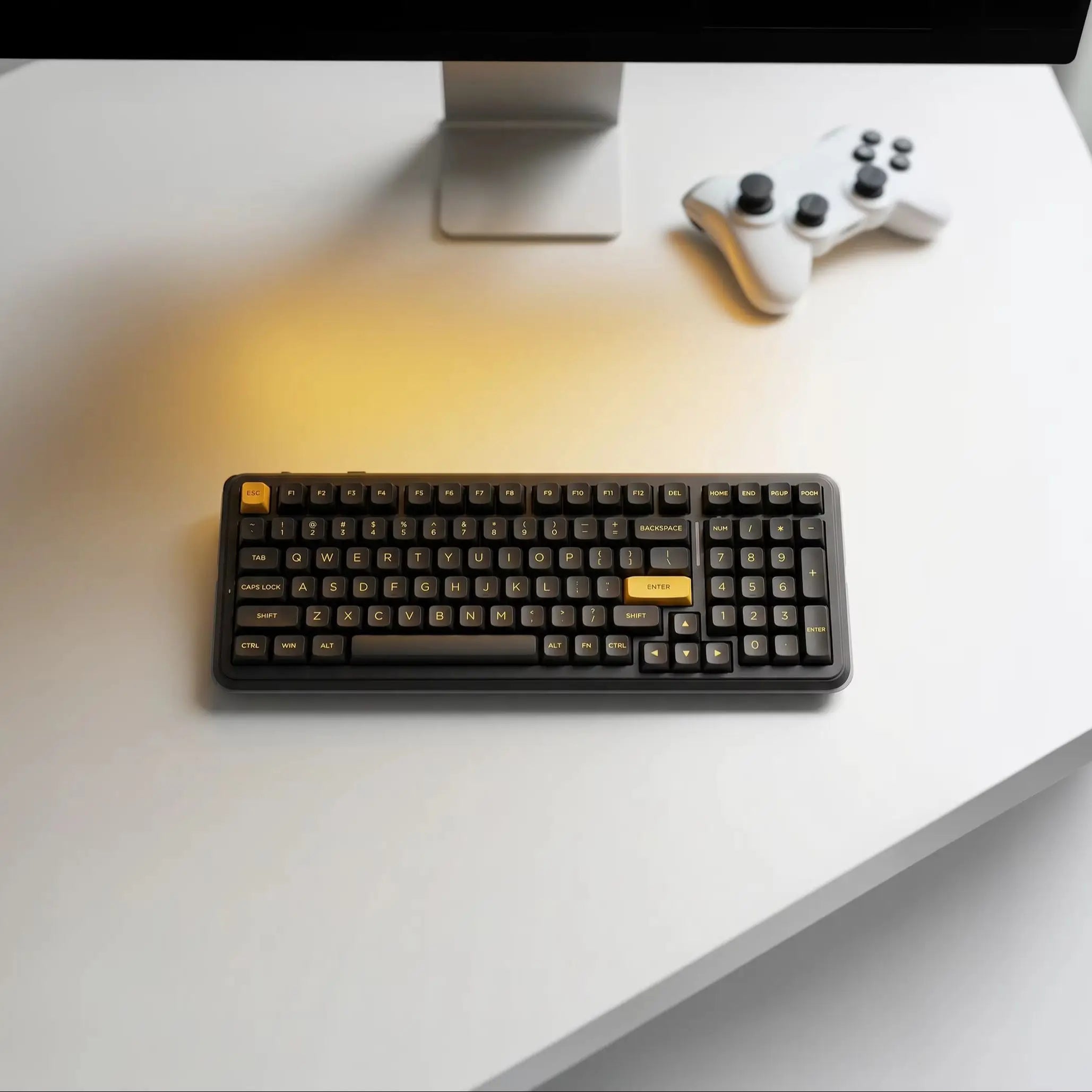 MCHOSE K99 V3 Wireless Mechanical Keyboard Dual 8K Polling Rate 0.125ms Latency Multifunction Control Knob South-Facing RGB