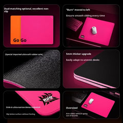 MCHOSE Comfortable Gaming Mousepad for Esports Office Work Suitable for FPS Games Valorant Pro Design Computer Accessories