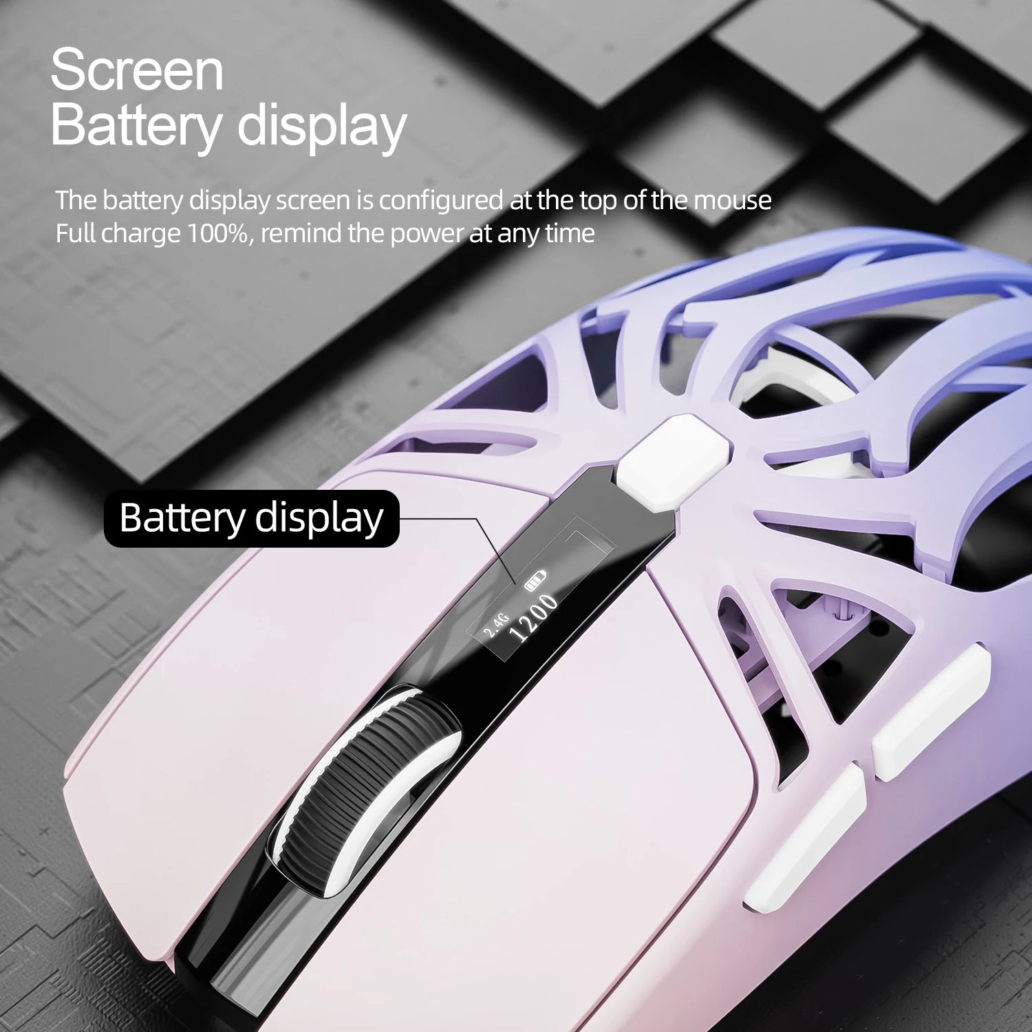 2026 NEW SMAILWOLF RS8 Wireless mouse Bluetooth three-mode gaming notebook PAW3311 1KHZ spider shape gaming mouse for big hands