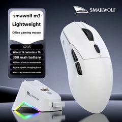 SMAILWOLF M3 Bluetooth Wireless Gaming Mouse with PAW3311 Sensor