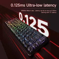 AJAZZ AK680 MAX Wried Magnetic Mechanical Keyboard HE Fast Trigger Gaming Keyboard Hall Effect Switch 65% 8K Polling Rate 68 key