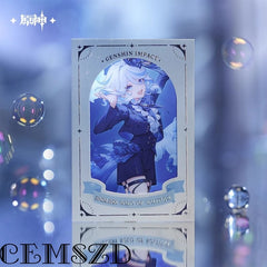 In stock Game Genshin Impact Furina Wireless Bluetooth Earphones Anime Cartoon Accessories Props Cosplay Halloween Gifts