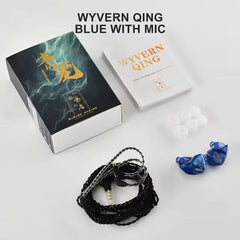 Kinera Celest Wyvern Black-10mm LCP Diaphragm Dynamic Driver In-Ear Monitors HiFi Earphone