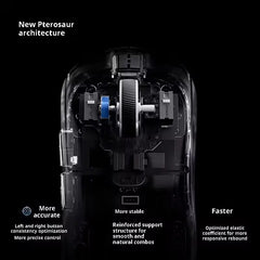 MCHOSE A5 V2 V3 Ultra-Lightweight Wireless Gaming Mouse Tri-Mode Dual 8K PAW3395 Low Latency RGB 500mAh Ergonomic E-sports Mouse
