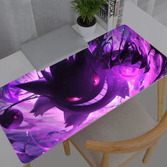 Kawaii Mouse Pad Gengar Pokemon Pikachu Anime Cute Girl Gabinete Gamer Computer Desk Mat Keyboard Gaming Accessories Mousepad