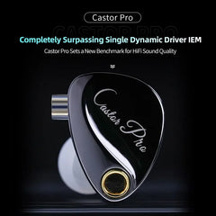 KZ Castor PRO in Ear Earphone 2DD High-end Tunable Earbuds Stets A New Benchmark for HiFi Sound Quality Bass Headsets CastorPRO
