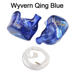 Kinera Celest Wyvern Black-10mm LCP Diaphragm Dynamic Driver In-Ear Monitors HiFi Earphone