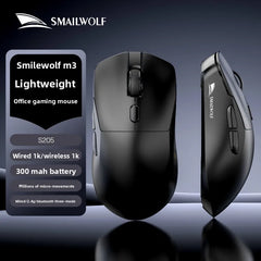 SMAILWOLF M3 Bluetooth Wireless Gaming Mouse with PAW3311 Sensor