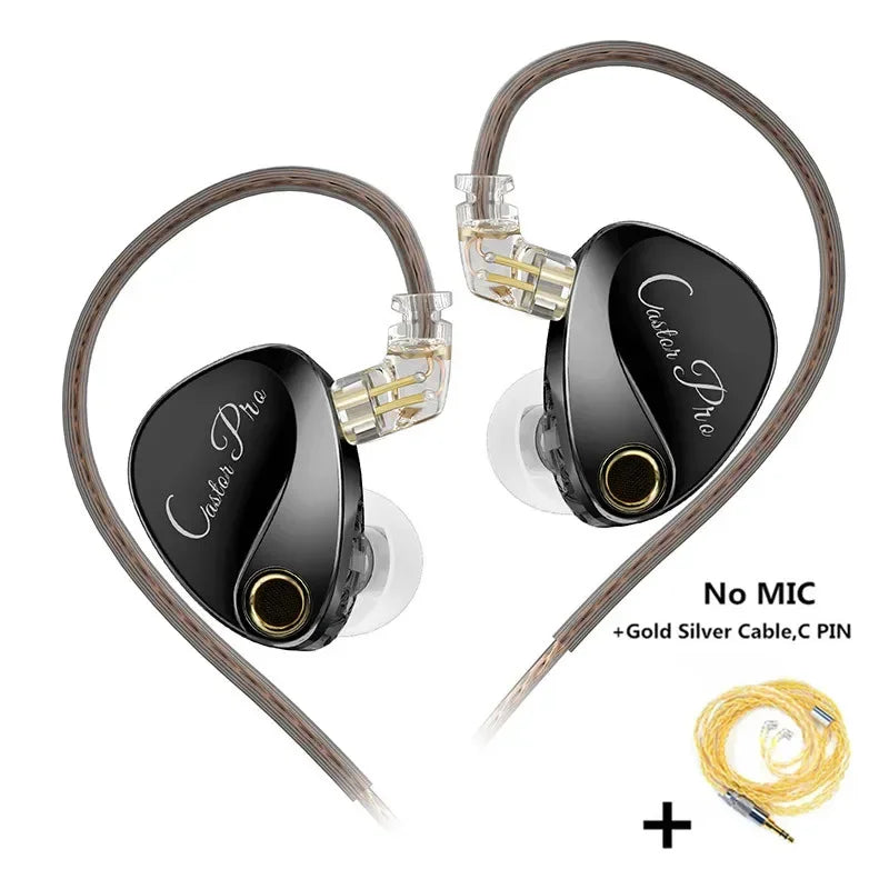 KZ Castor PRO in Ear Earphone 2DD High-end Tunable Earbuds Stets A New Benchmark for HiFi Sound Quality Bass Headsets CastorPRO