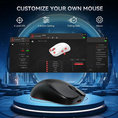 AJAZZ AJ099 Ultralight 2.4GHz Wireless Gaming Mouse Ergonomic Programmble Buttons Computer Mice For PC Gamer Laptop Desktop