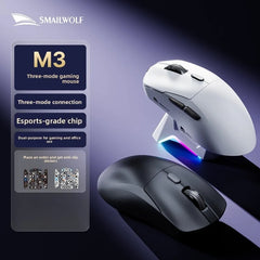 SMAILWOLF M3 Bluetooth Wireless Gaming Mouse with PAW3311 Sensor